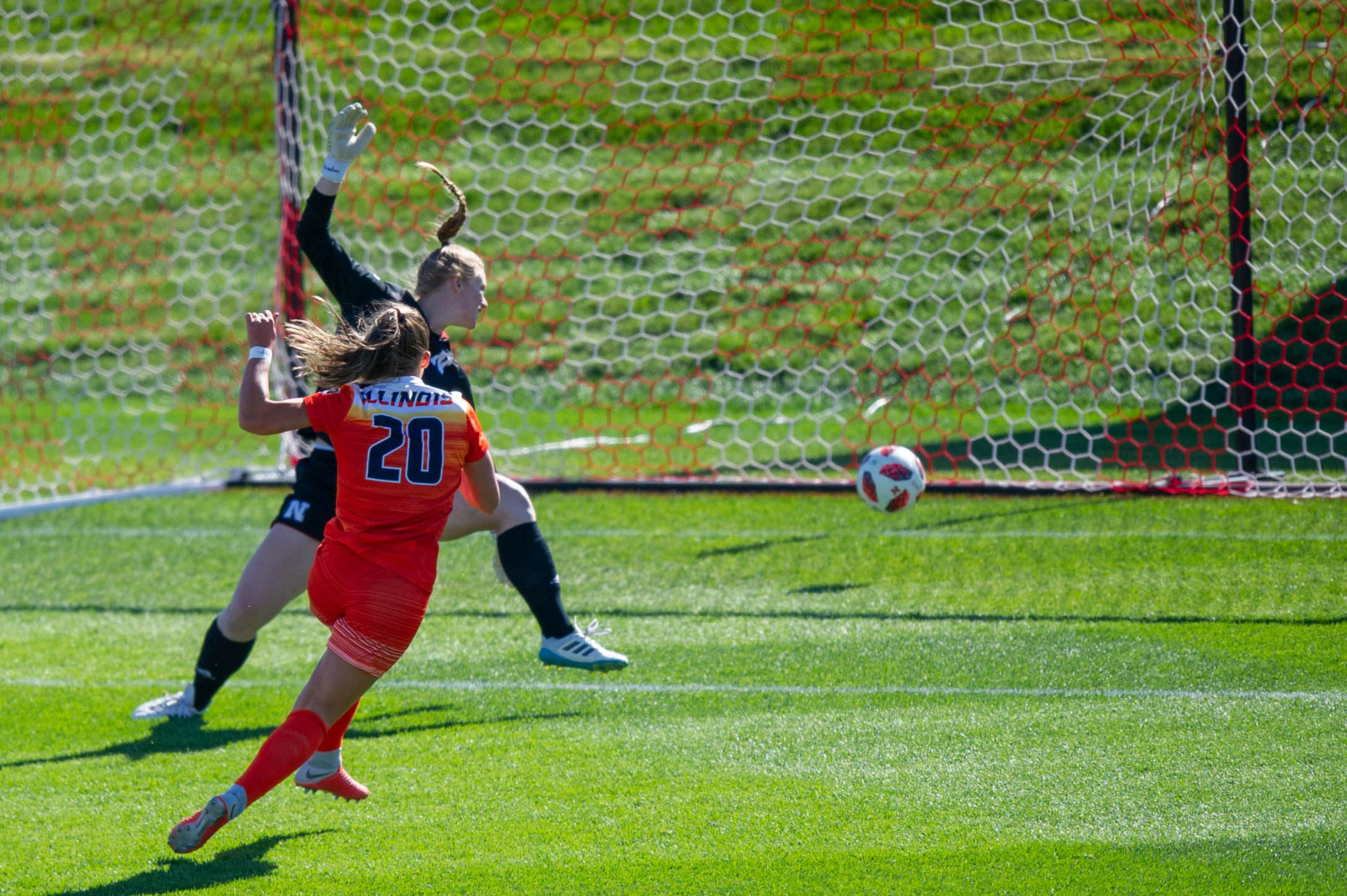 Nebraska soccer vs. Illinois, 10/21